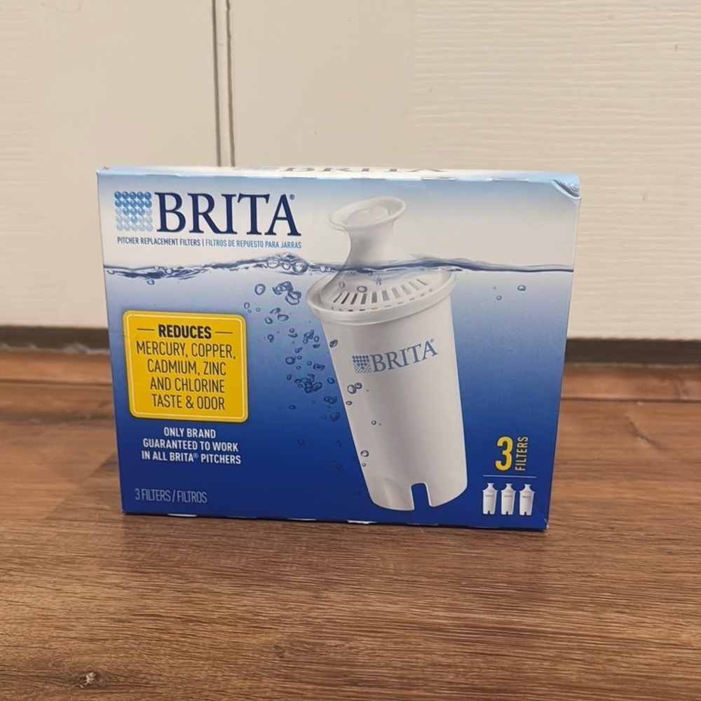 Brita Water Filter Replacement 3-Pack​​​​​